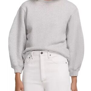 AGOLDE Women’s 
Thora Balloon Sleeve Sweatshirt
Color Bone
Size XS
EUC